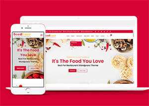 餐饮店铺外卖网站模板源码下载 - 项目资源网