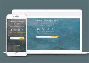 背景图倒计时网站模板源码下载 - 项目资源网