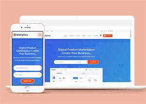 宽屏插件交易网站HTML5模板 - 项目资源网