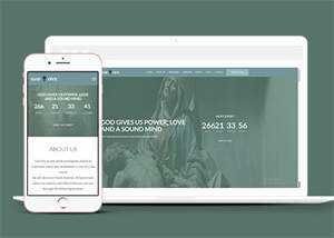 响应式宗教信仰爱好者网站模板 - 项目资源网