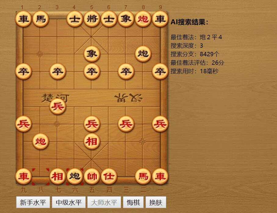 中国象棋AI在线对弈游戏源码 - 项目资源网