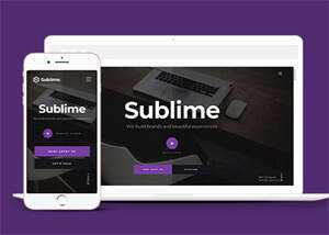 黑色大气设计企业CSS3模板下载 - 项目资源网