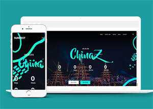 世界巡回演唱会票务专题模板 - 项目资源网