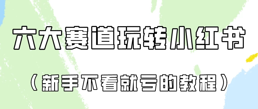 月入6000的小红书广告账号（6个赛道实操解析！新人不看就亏的保姆级教程） - 项目资源网